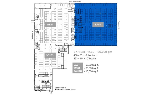 Floor Plan World Congress Center Map
